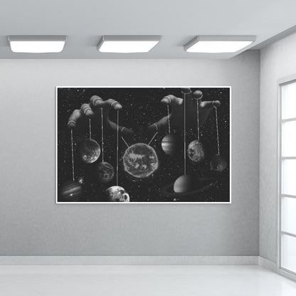 Who's in Control  Wall Art | Nikhil