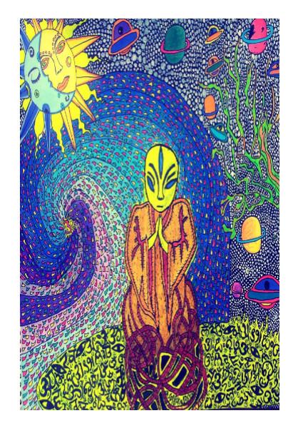 PosterGully Specials, Psylien 2 Wall Art | Spiritual Psycho | PosterGully Specials, - PosterGully