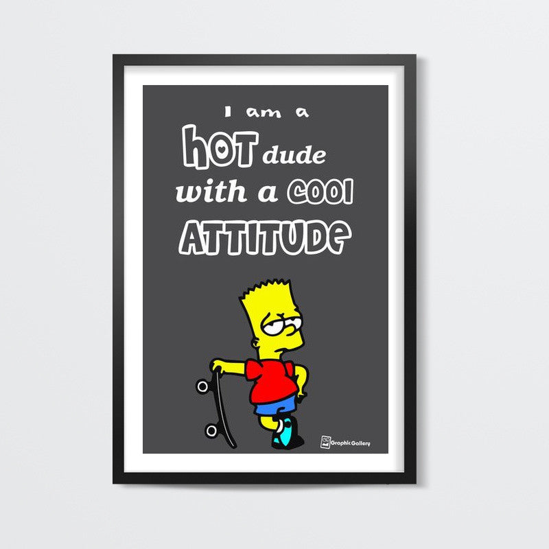Hot Dude  Wall Art