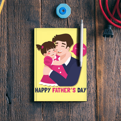 Cute Daughter And Father Fathers Day | #Fathers Day Special  Notebook