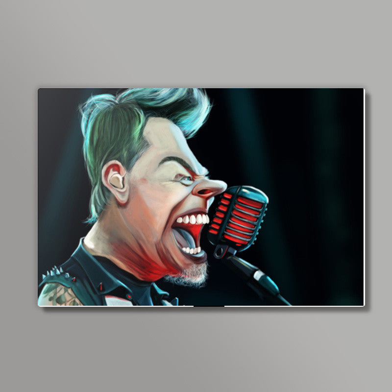 James Hetfield | Metallica  Wall Art