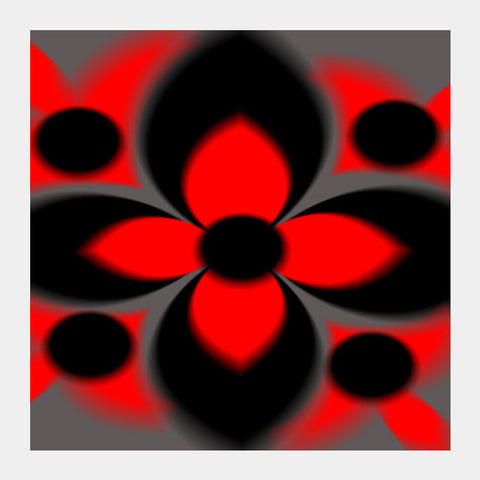 Abstract Flower Square Art Prints PosterGully Specials
