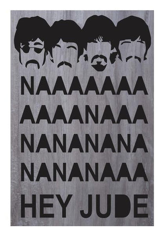 PosterGully Specials, Beatles: Hey jude poster #rocklegends Wall Art