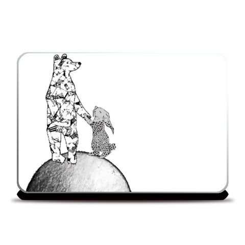 Laptop Skins, The Moon Rescue Laptop Skin | Lotta Farber, - PosterGully