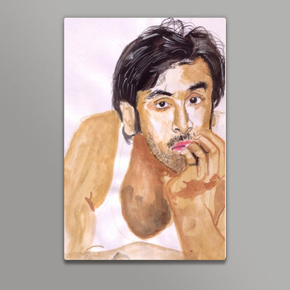 Bollywood superstar Ranbir Kapoor can intrigue and entertain with his versatility Wall Art