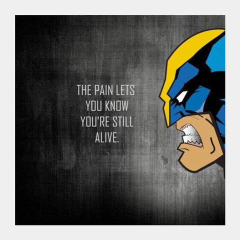 WOLVERINE Square Art Prints PosterGully Specials