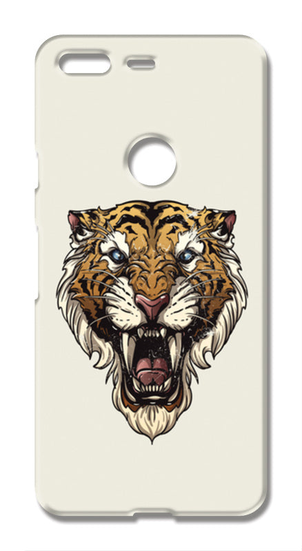 Saber Toothed Tiger Google Pixel XL Cases