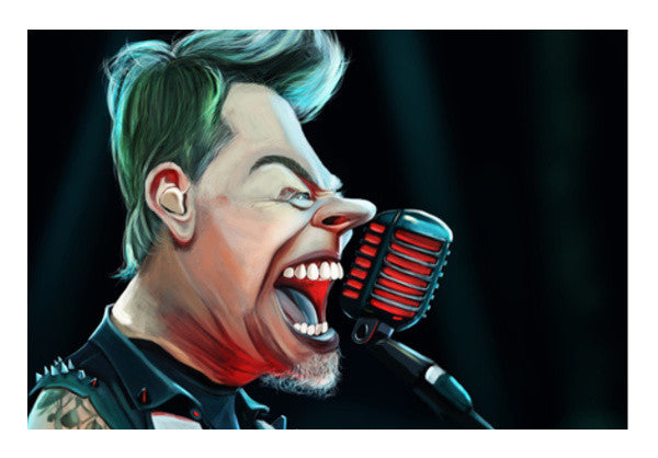 Wall Art, James Hetfield | Metallica  Wall Art