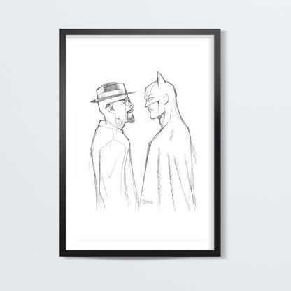 Breaking Batman Wall Art