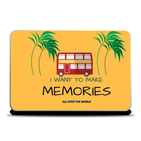 Travel Memories Laptop Skins