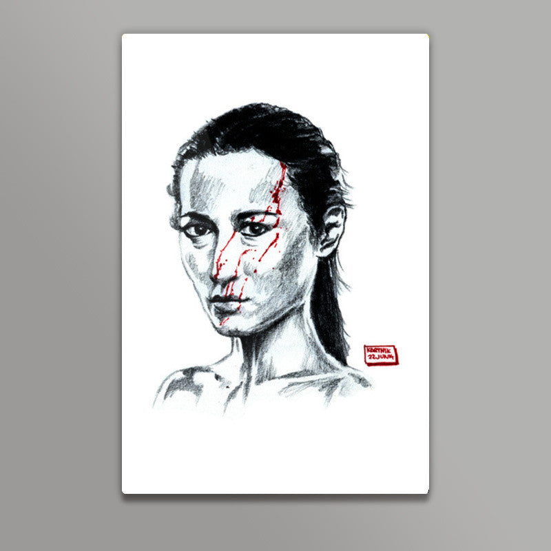 Hammer Girl from The Raid 2 Wall Art