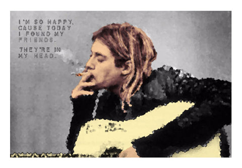 Wall Art, Kurt Cobain, - PosterGully
