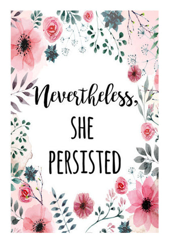 Nevertheless She Persisted Art PosterGully Specials