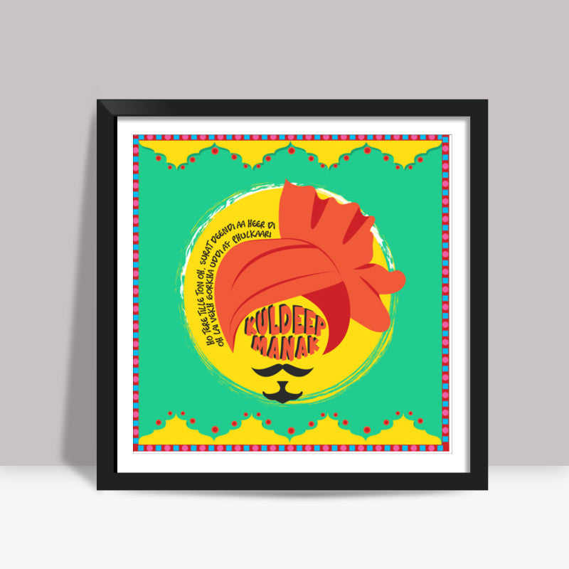 Kuldeep Manak Square Art Prints