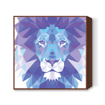 KING LION Square Art Prints