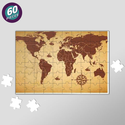 World Map Wall Poster Jigsaw Puzzles