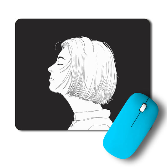 Calm Face Artwork Mousepad