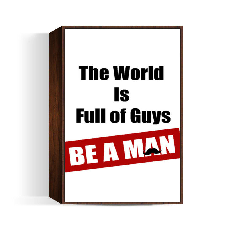 Be a Man Artwork