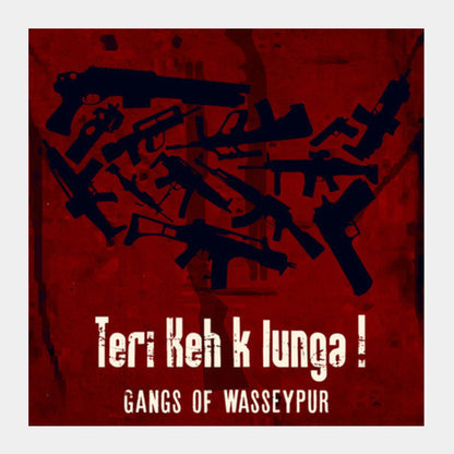 Gangs Of Wasseypur Square Art Prints