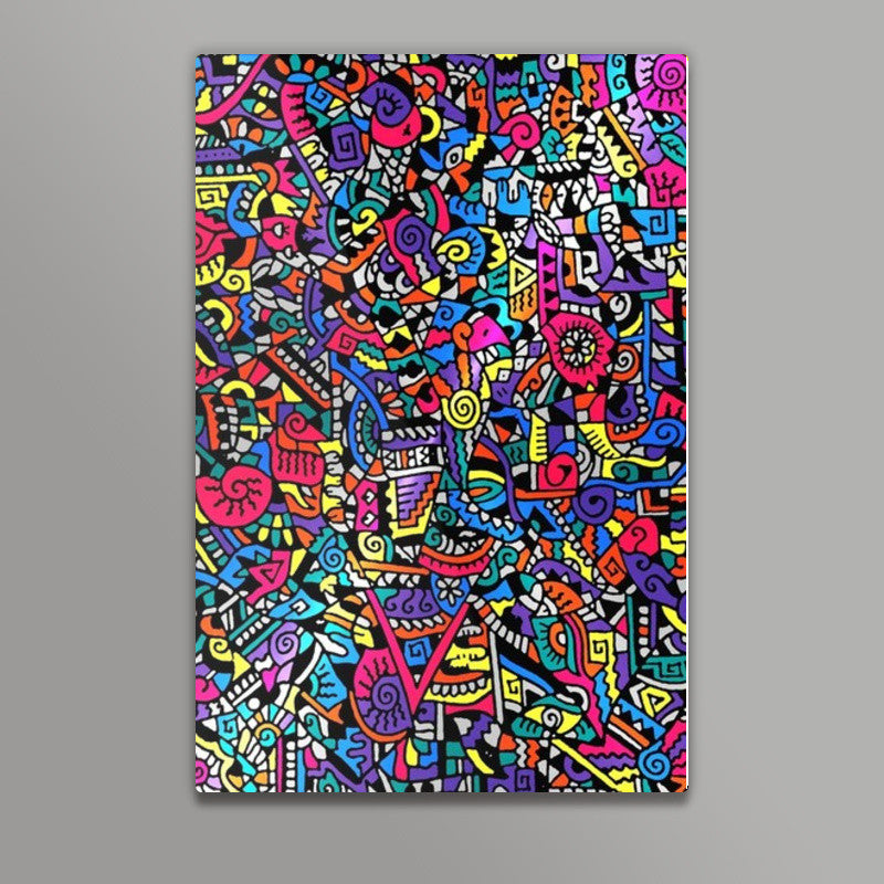 Disco Zenscrawl Wall Art