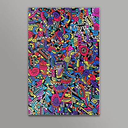 Disco Zenscrawl Wall Art