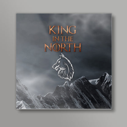 King in the North Square Art Prints