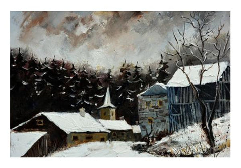 PosterGully Specials, winter landscape 5451 Wall Art