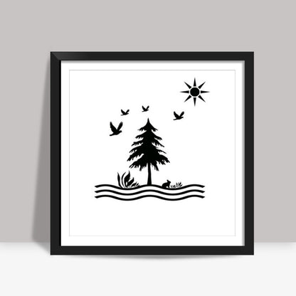 Wild Square Art Prints