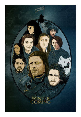 Wall Art, Game Of Thrones | Winter Is Coming Wall Art