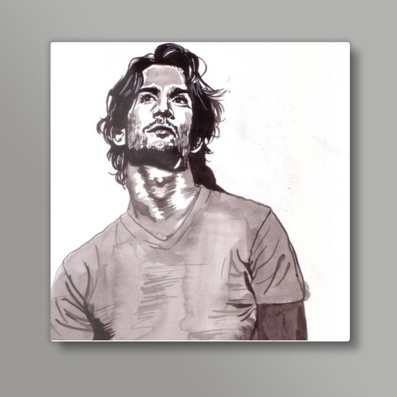 Bollywood star Sushant Singh Rajput- A dreamer am I  Square Art Prints