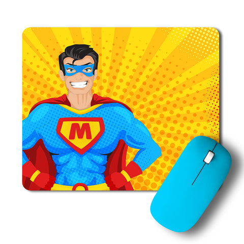 Superhero Popart Artwork Mousepad