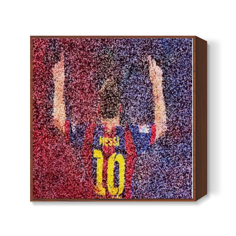 Messi Square Art Prints