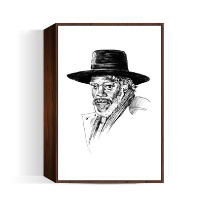 Samuel L Jackson in The Hateful Eight Wall Art