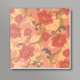 Floral Square Art Prints