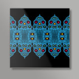 Micrometrics Psych-e-delic ! Square Art Prints