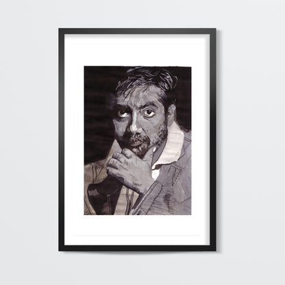 Bollywood director Anurag Kashyap is a passionate filmmaker Wall Art