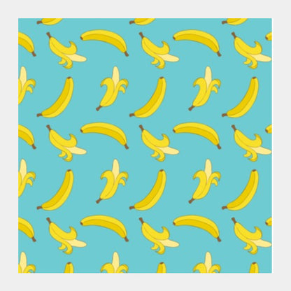 Square Art Prints, Banana Square Art Prints