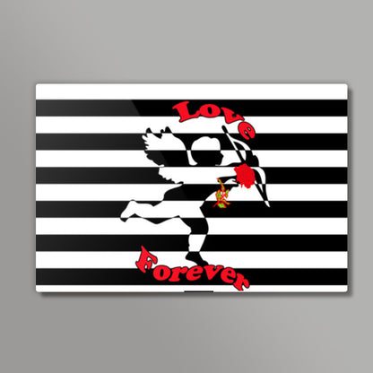 3D Love Cupid!!..Love Forever Wall Art