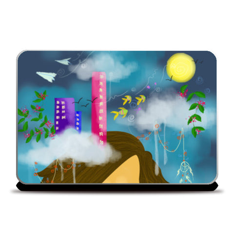 Head in the Clouds Laptop Skins