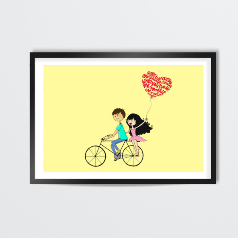 Best Friend Couple Wall Art