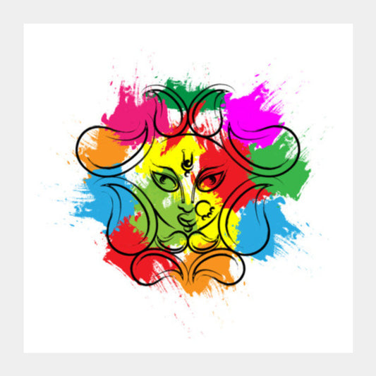 Goddess Durga Painting Art  Art Prints PosterGully Specials