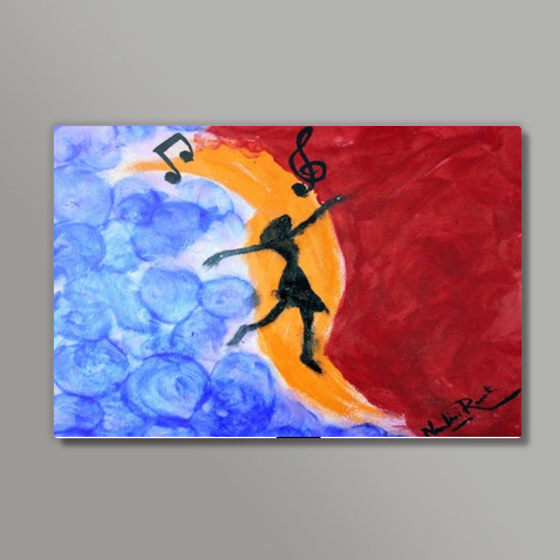 Free Soul | Finger Painting | Abstract | Wall Art