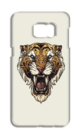 Saber Toothed Tiger Samsung Galaxy S6 Edge Tough Cases