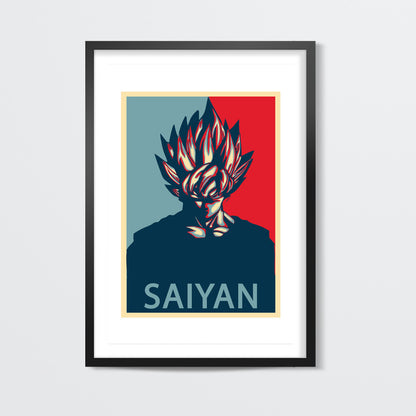 Super Goku Wall Art