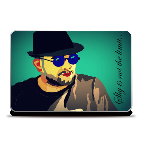 Sky is not the limit Laptop Skins