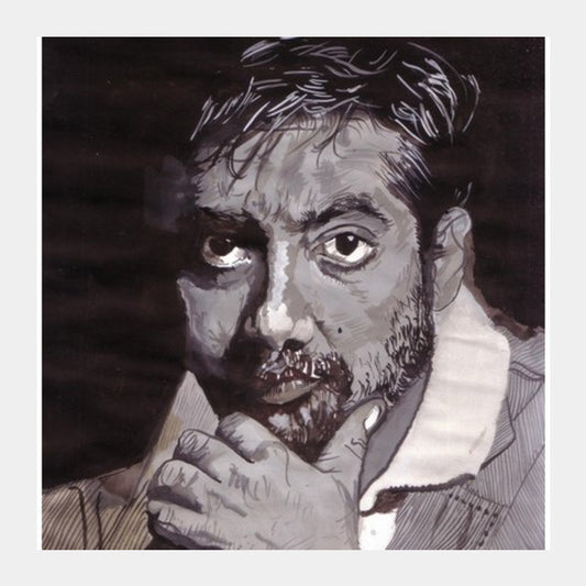 Bollywood director Anurag Kashyap is a passionate filmmaker Square Art Prints