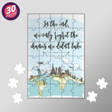 Quirky World Map Jigsaw Puzzles