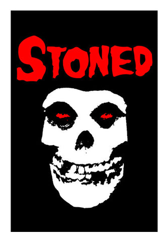 Stoned poster Wall Art