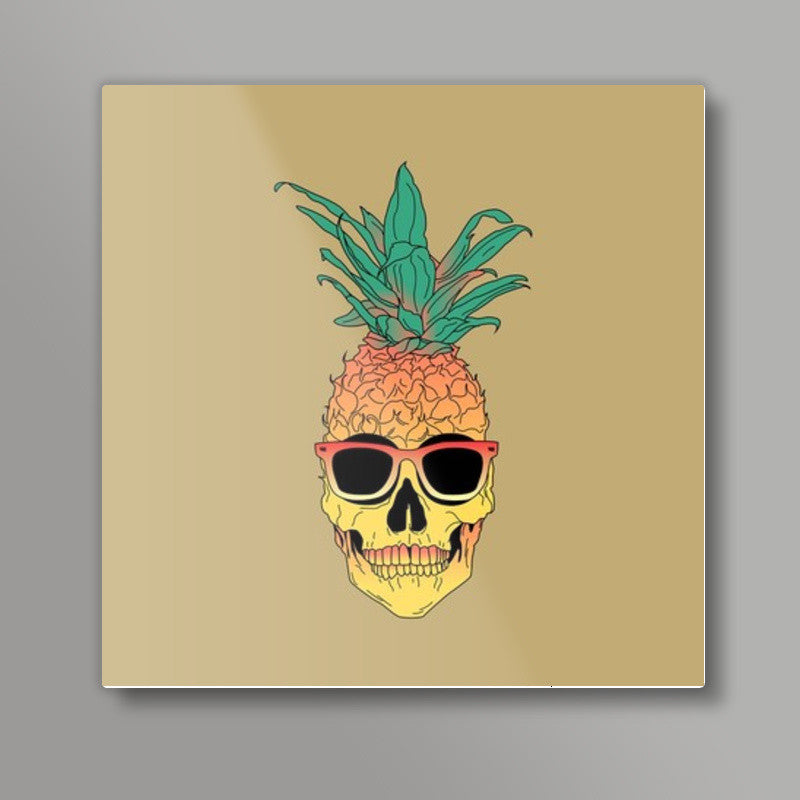 Skull Swag Square Art Prints