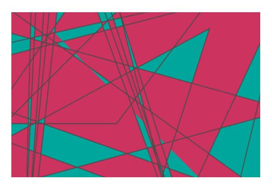 PosterGully Specials, Triangles Wall Art